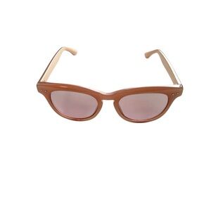 Peach Isaac Mizrahi sunglasses